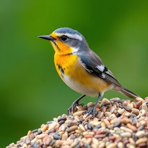 Click-and-collect bird food website banner