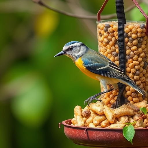 Close-up of affordable bird food bags