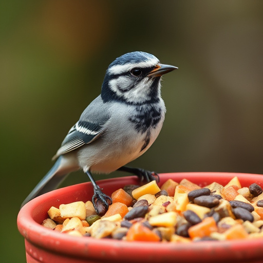Close-up of affordable bird food bags