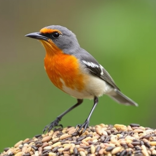 Close-up of affordable bird food bags