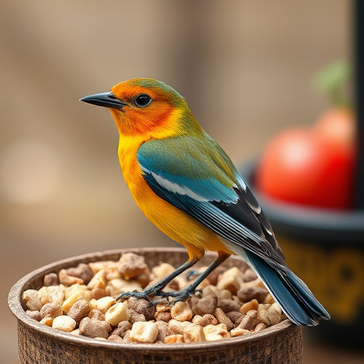 Close-up of affordable bird food bags