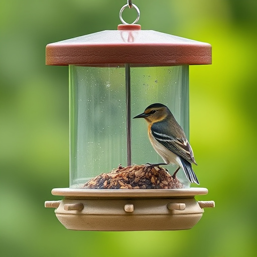Close-up of birds at window feeder