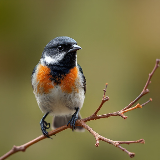 Close-up of birds on feeding station