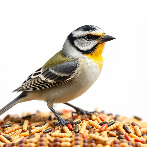 Close-up of mixed bird seed blend