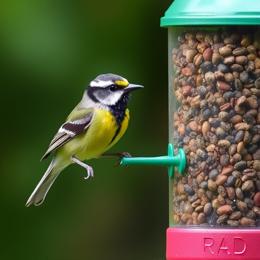 Close-up of mixed bird seed blend