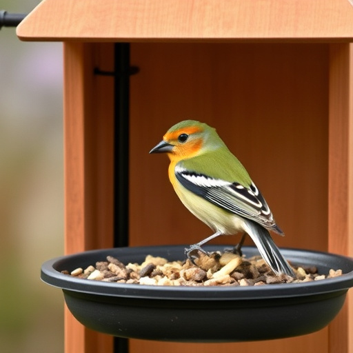 Close-up of mixed bird seed blend