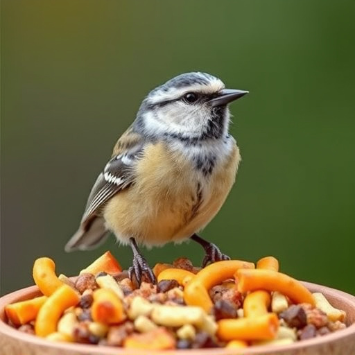 Close-up of mixed bird seed blend