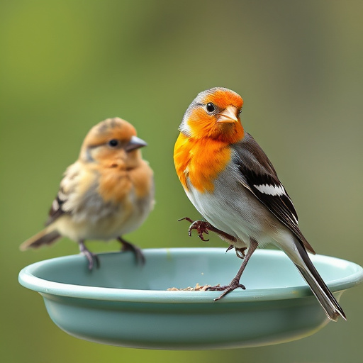 Close-up of no-mess bird seed mix