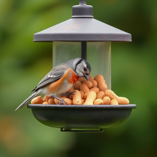 Close-up of peanuts for garden birds