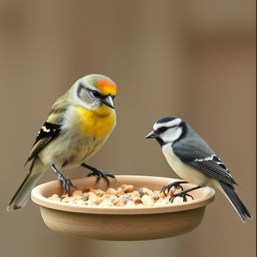 Close-up of peanuts for garden birds