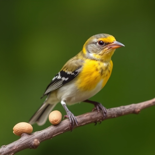 Close-up of peanuts for garden birds