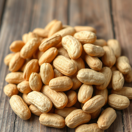 Close-up of peanuts for garden birds