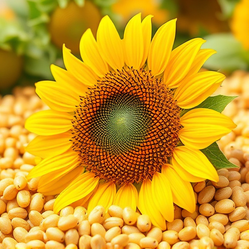 Close-up of premium sunflower hearts in bag