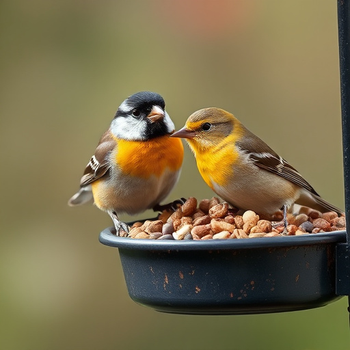 Close-up of seeds for garden birds