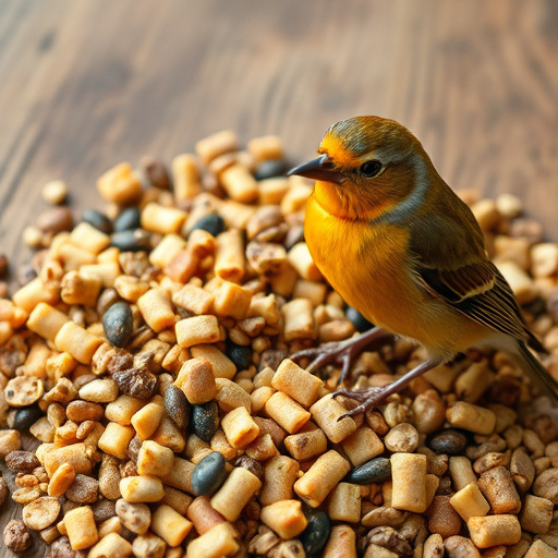 Close-up of seeds for garden birds
