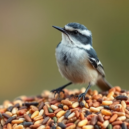 Close-up of seeds for garden birds