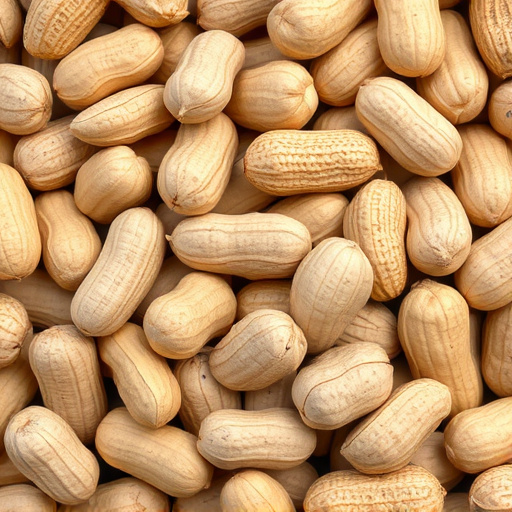Close-up of shelled peanuts for wildlife