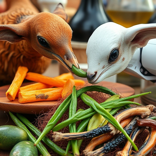 Close-up of small birds eating safely