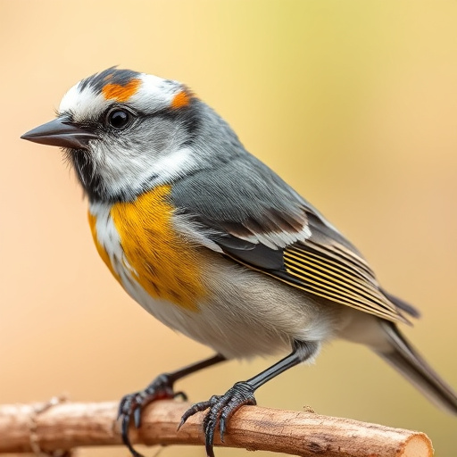 Close-up of small birds eating safely