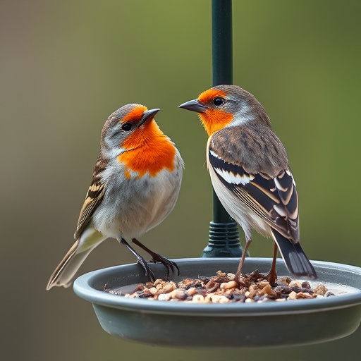 Close-up of suet pellets in dish