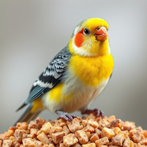 Close-up of suet pellets in dish