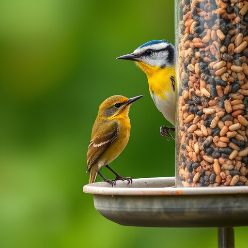 Close-up of suet pellets in dish