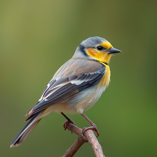 Compact bird feeding station with small birds