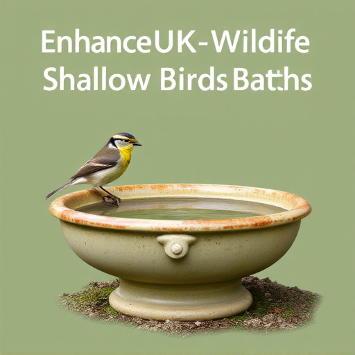 Enhance UK Wildlife: Shallow Bird Baths Installation Guide