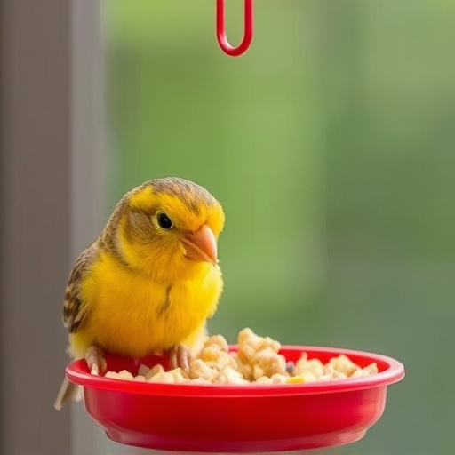 Covered bird feeder preventing seed spills