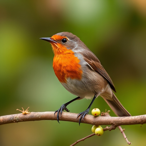 Crushed peanuts for garden robins