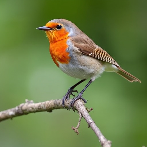 Crushed peanuts served for garden robins