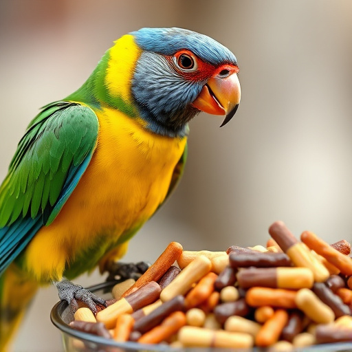 Customer holding budget bird food pack