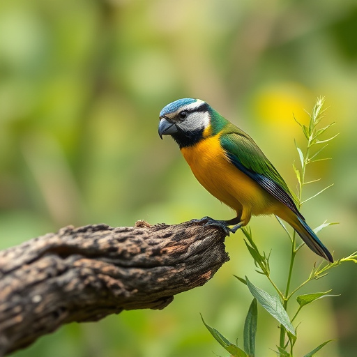 Decorative bird feeder standing in garden