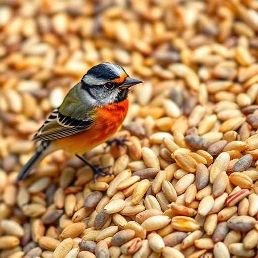 Dehydrated insects for wild birds