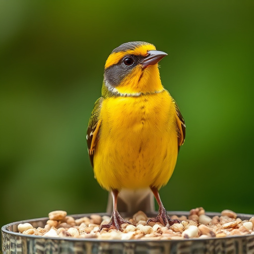 Delivery of bulk bird food supplies