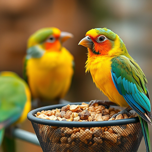 Delivery of bulk bird food supplies