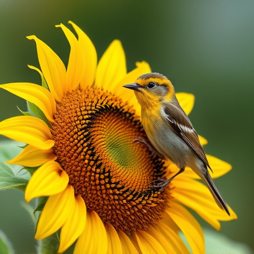Detailed view of hulled sunflower hearts