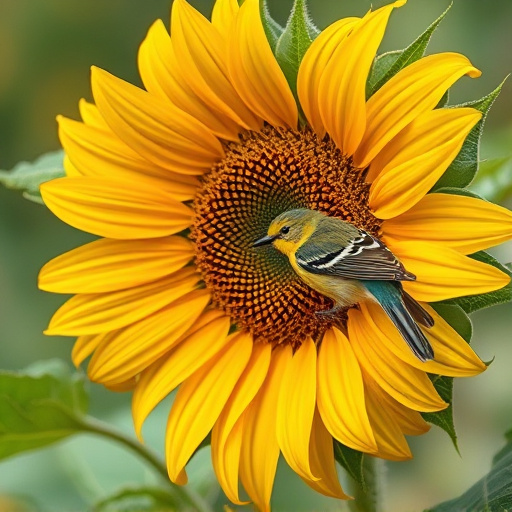 Detailed view of hulled sunflower hearts