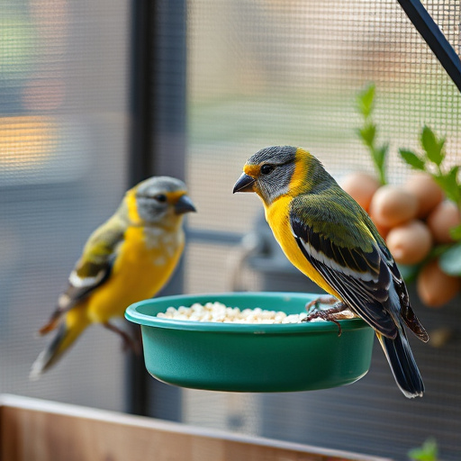 Durable cage feeder holding mealworms