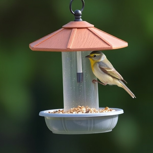 Durable feeder against wind and rain