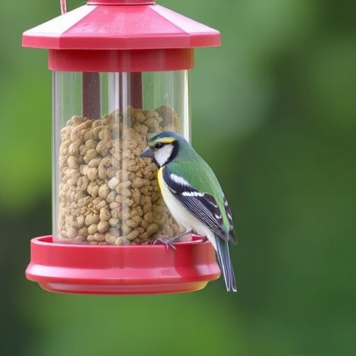 Easy-to-clean window bird feeder design