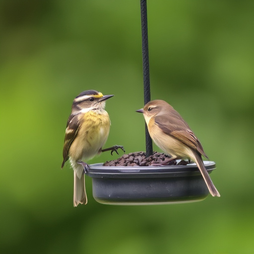 Easy-to-clean window bird feeder design