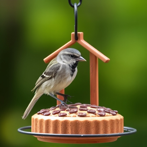 Enclosed seed feeder with drip tray
