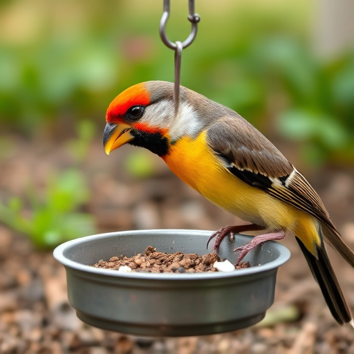Enclosed seed feeder with drip tray