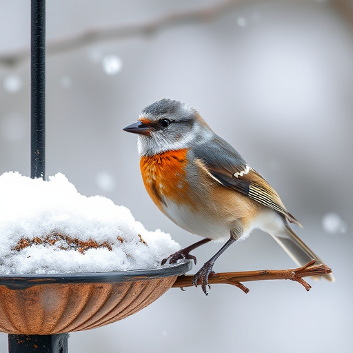 Fat balls hanging on garden feeder
