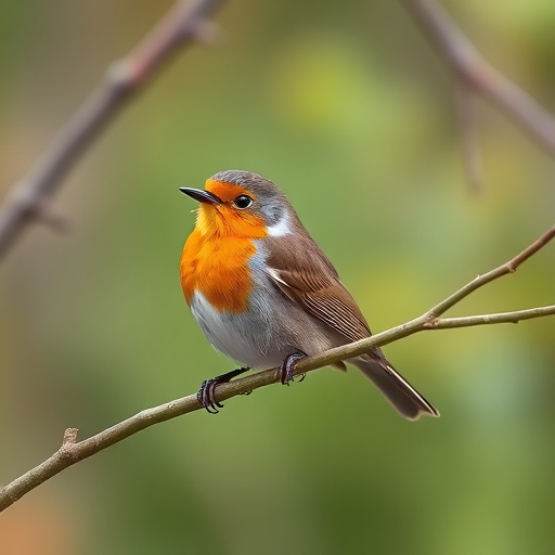 Fat balls placed near robin perch