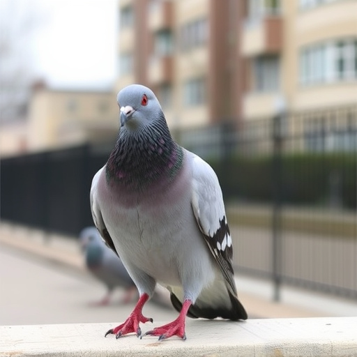 Feeder design deterring pigeons effectively