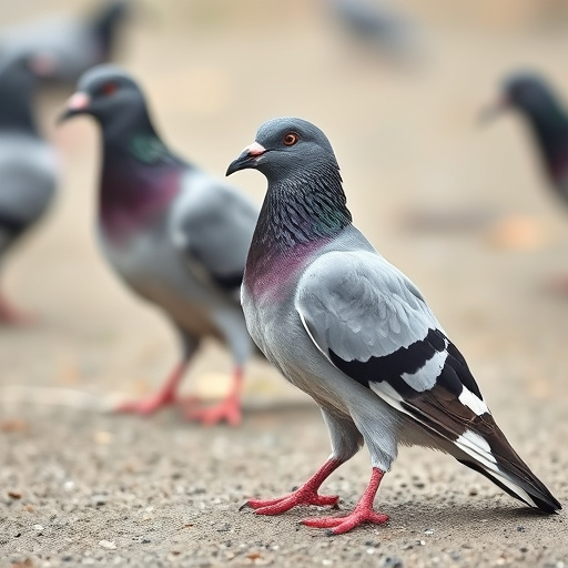 Feeder design deterring pigeons effectively