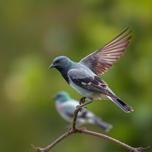 Feeder design deterring pigeons effectively