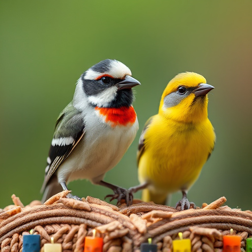 Free UK delivery banner on bird food